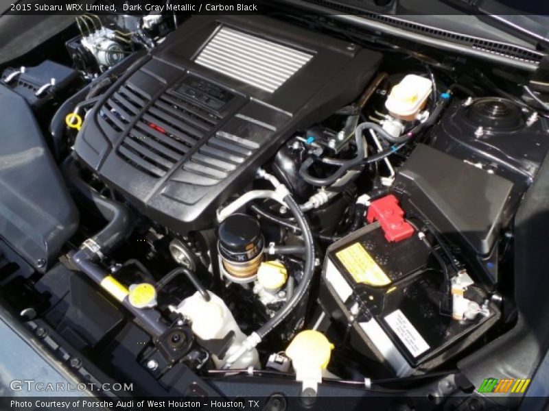  2015 WRX Limited Engine - 2.0 Liter DI Turbocharged DOHC 16-Valve VVT Horizontally Opposed 4 Cylinder