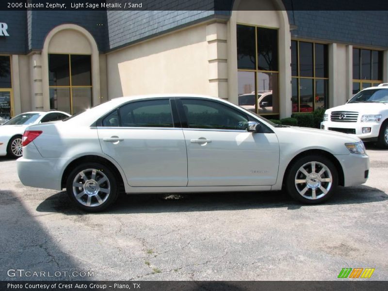 Light Sage Metallic / Sand 2006 Lincoln Zephyr