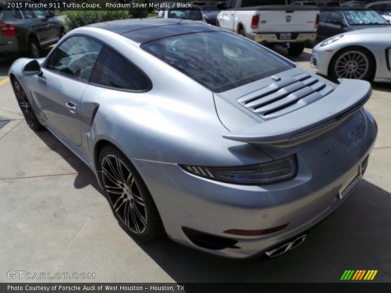  2015 911 Turbo Coupe Rhodium Silver Metallic