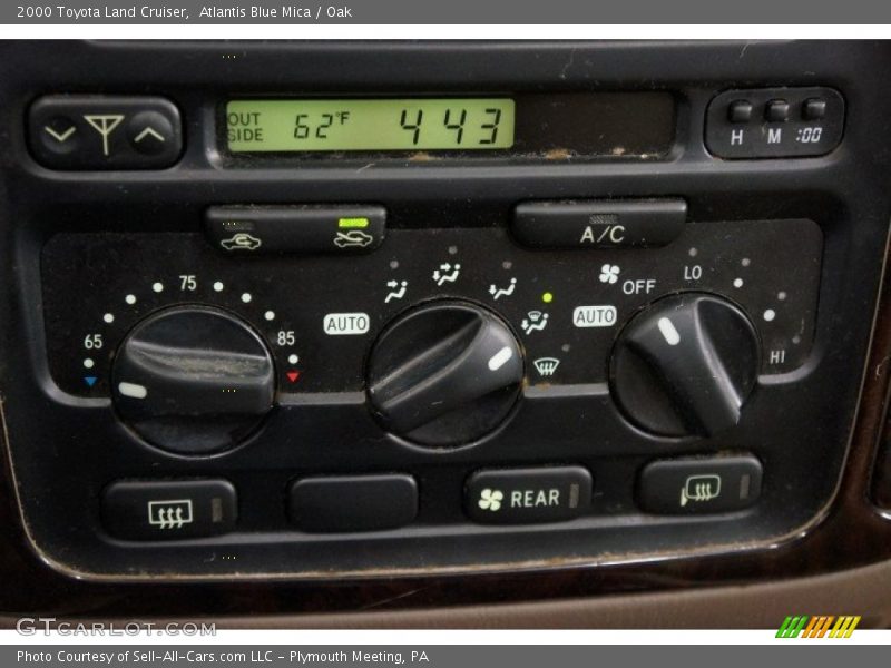 Atlantis Blue Mica / Oak 2000 Toyota Land Cruiser