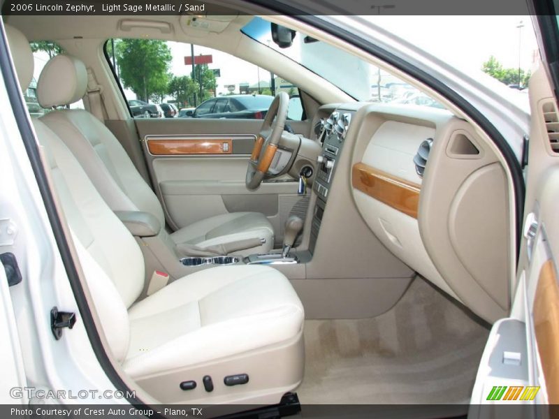 Light Sage Metallic / Sand 2006 Lincoln Zephyr