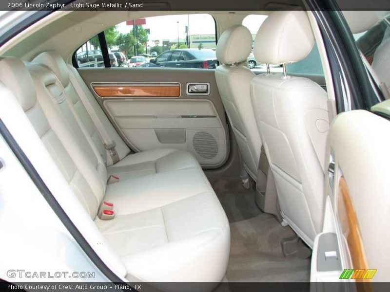 Light Sage Metallic / Sand 2006 Lincoln Zephyr