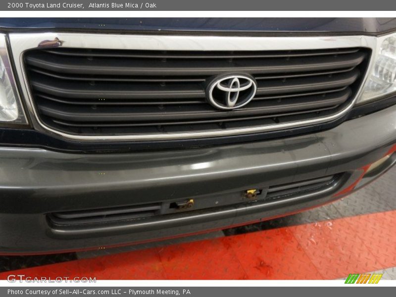 Atlantis Blue Mica / Oak 2000 Toyota Land Cruiser
