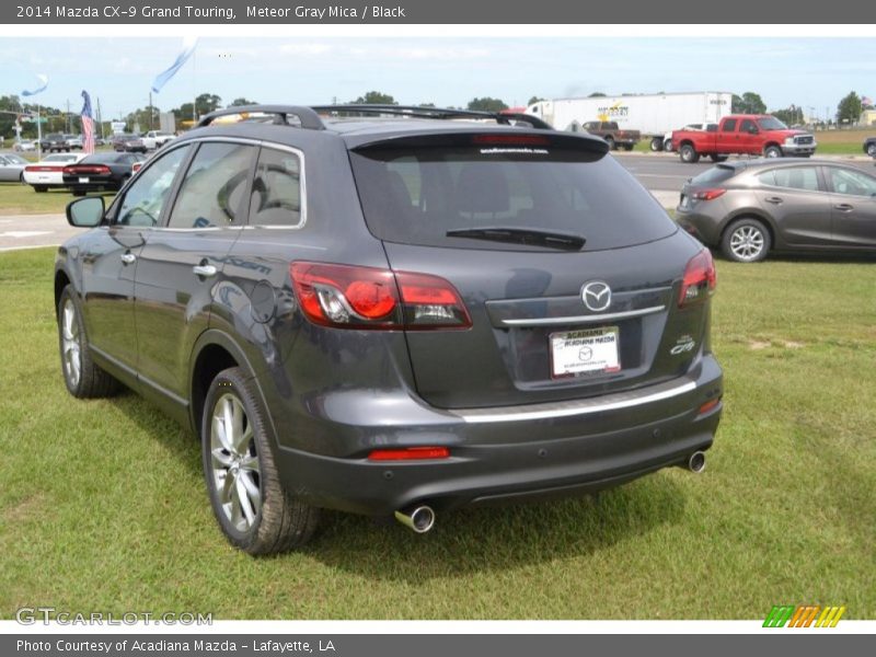 Meteor Gray Mica / Black 2014 Mazda CX-9 Grand Touring