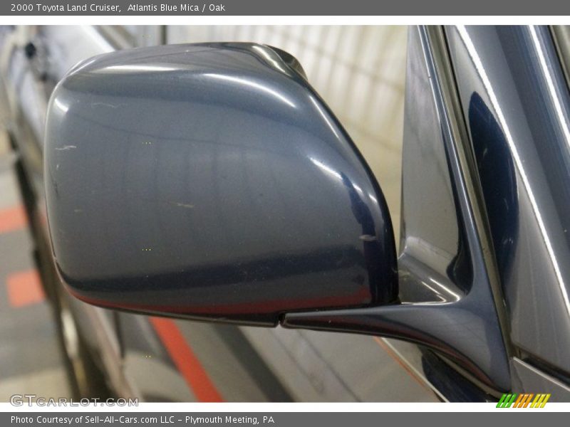 Atlantis Blue Mica / Oak 2000 Toyota Land Cruiser