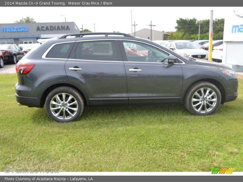 Meteor Gray Mica / Black 2014 Mazda CX-9 Grand Touring