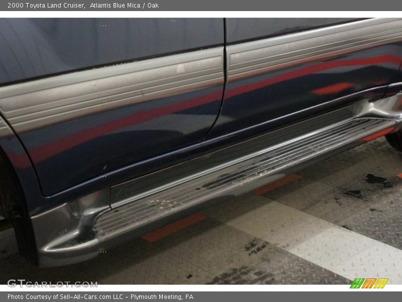 Atlantis Blue Mica / Oak 2000 Toyota Land Cruiser