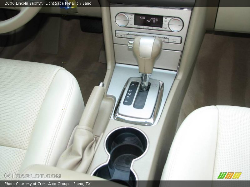 Light Sage Metallic / Sand 2006 Lincoln Zephyr