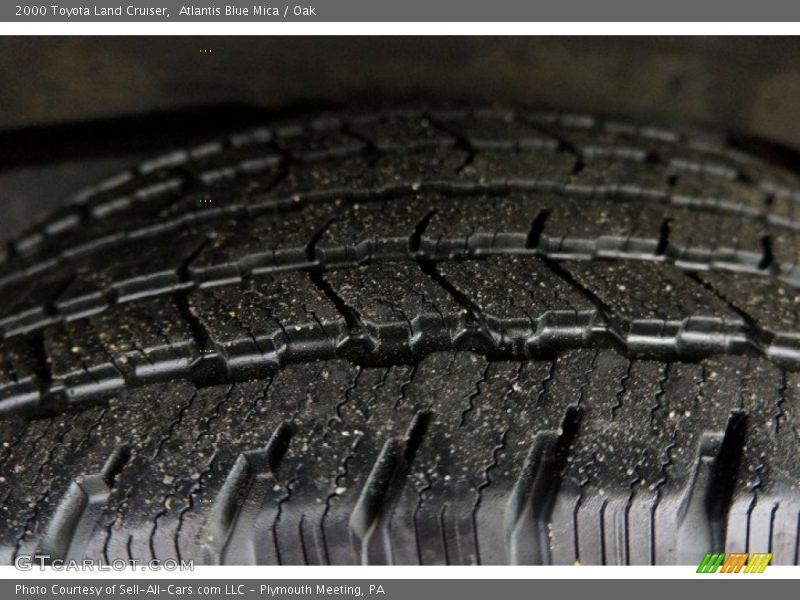 Atlantis Blue Mica / Oak 2000 Toyota Land Cruiser