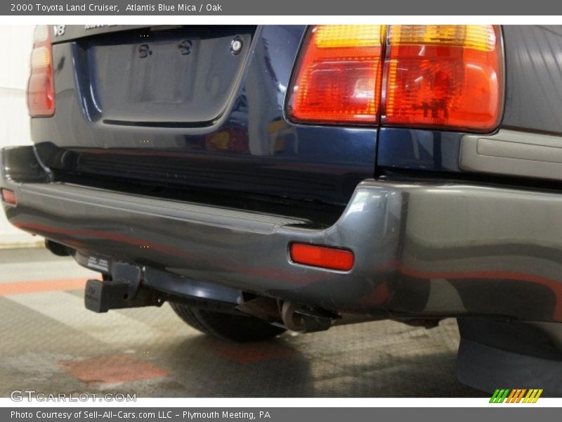 Atlantis Blue Mica / Oak 2000 Toyota Land Cruiser