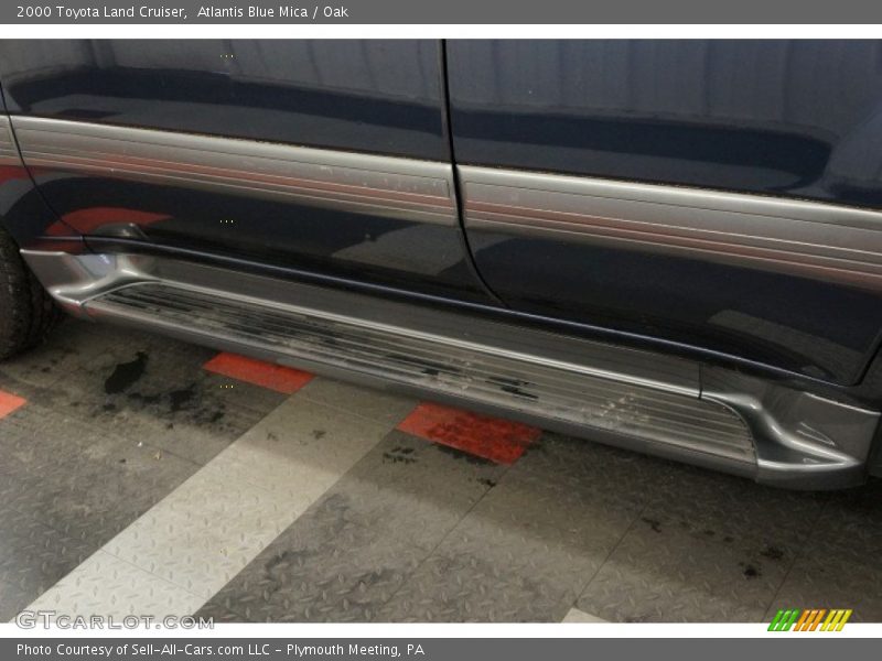 Atlantis Blue Mica / Oak 2000 Toyota Land Cruiser