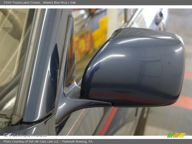 Atlantis Blue Mica / Oak 2000 Toyota Land Cruiser
