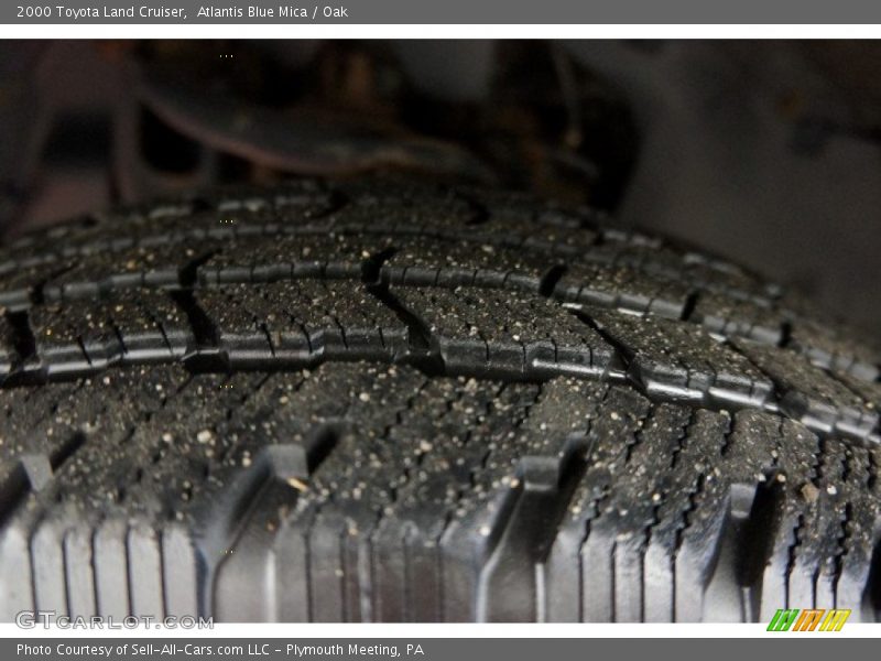 Atlantis Blue Mica / Oak 2000 Toyota Land Cruiser