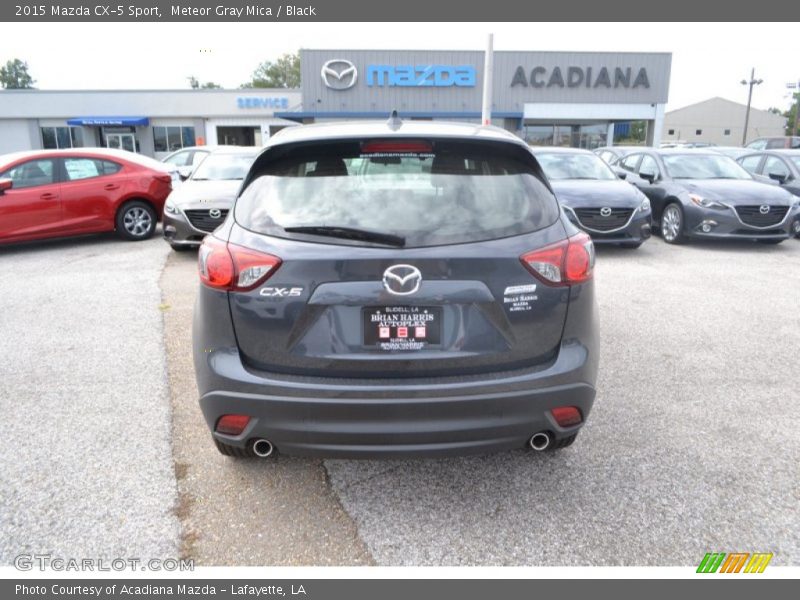 Meteor Gray Mica / Black 2015 Mazda CX-5 Sport