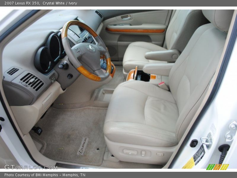 Crystal White / Ivory 2007 Lexus RX 350