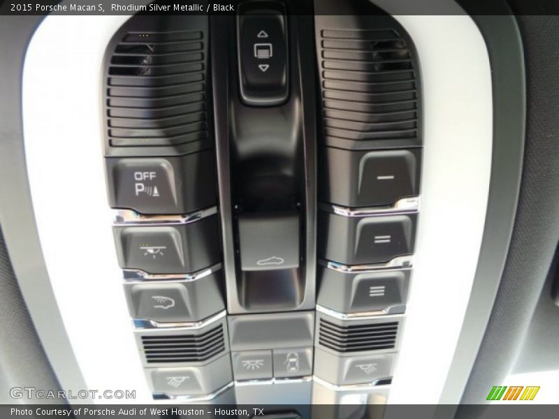 Controls of 2015 Macan S