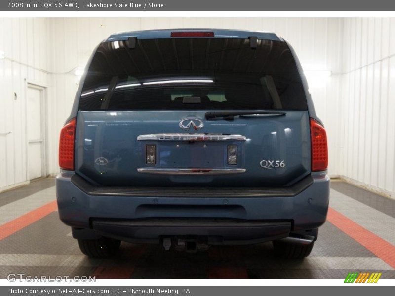 Lakeshore Slate Blue / Stone 2008 Infiniti QX 56 4WD