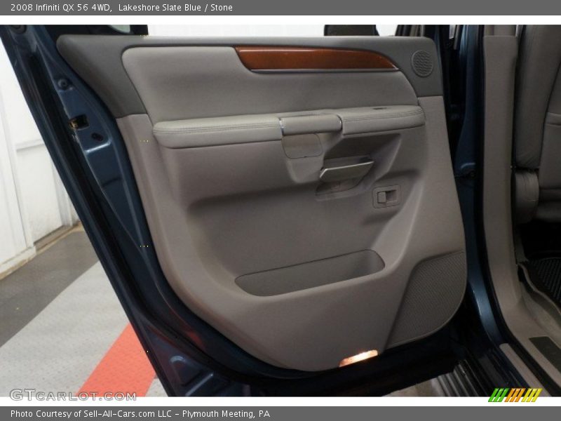 Lakeshore Slate Blue / Stone 2008 Infiniti QX 56 4WD