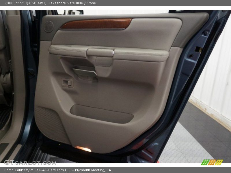 Lakeshore Slate Blue / Stone 2008 Infiniti QX 56 4WD