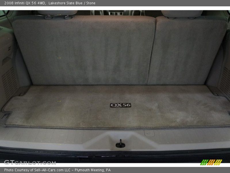 Lakeshore Slate Blue / Stone 2008 Infiniti QX 56 4WD