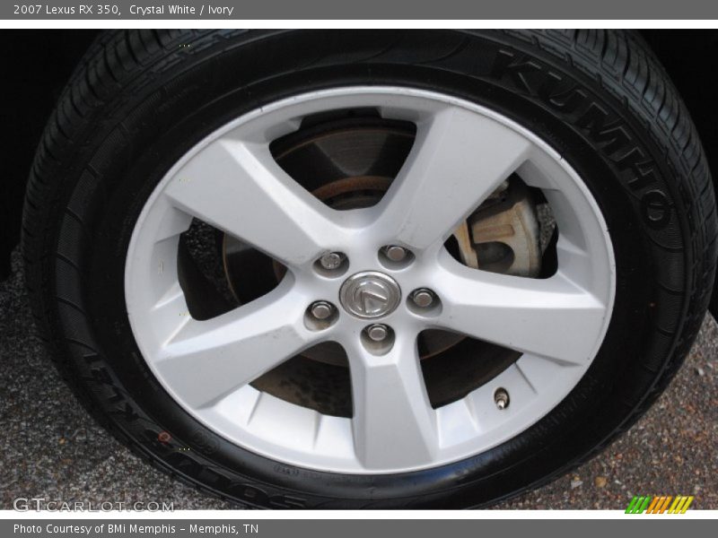Crystal White / Ivory 2007 Lexus RX 350
