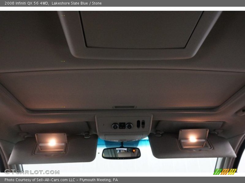 Lakeshore Slate Blue / Stone 2008 Infiniti QX 56 4WD