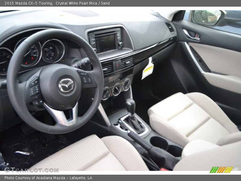  2015 CX-5 Touring Sand Interior