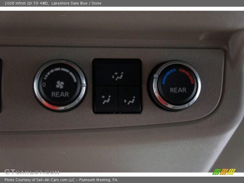 Lakeshore Slate Blue / Stone 2008 Infiniti QX 56 4WD