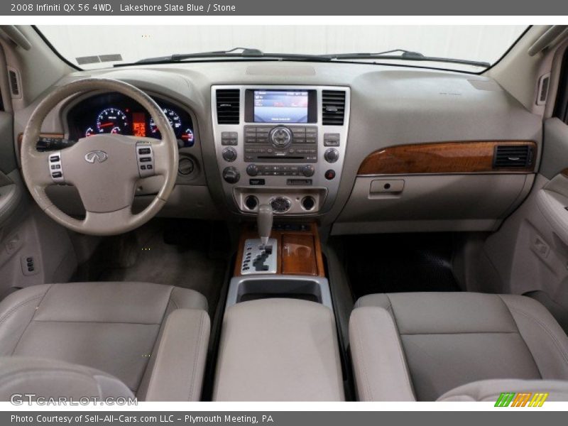 Lakeshore Slate Blue / Stone 2008 Infiniti QX 56 4WD