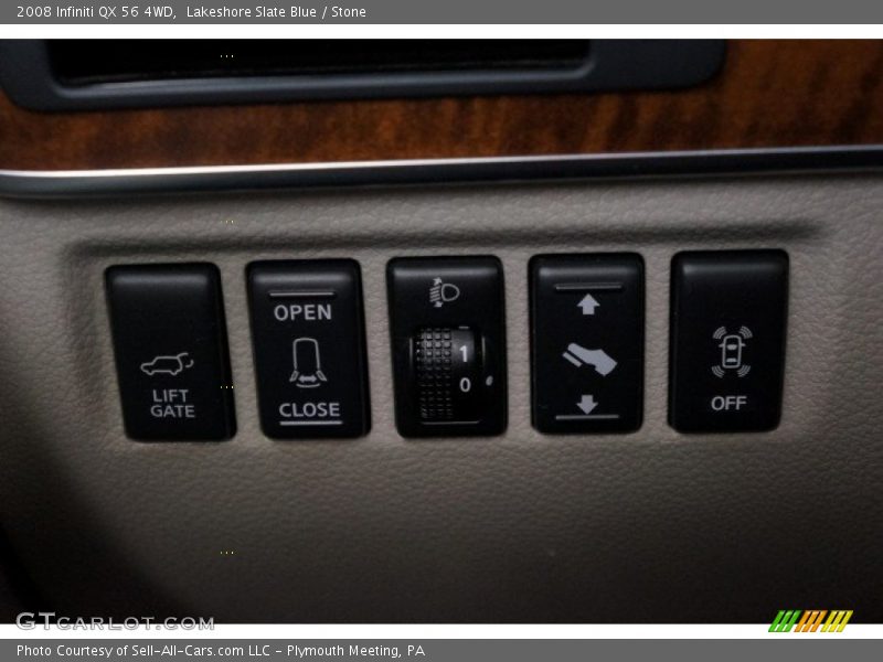 Lakeshore Slate Blue / Stone 2008 Infiniti QX 56 4WD