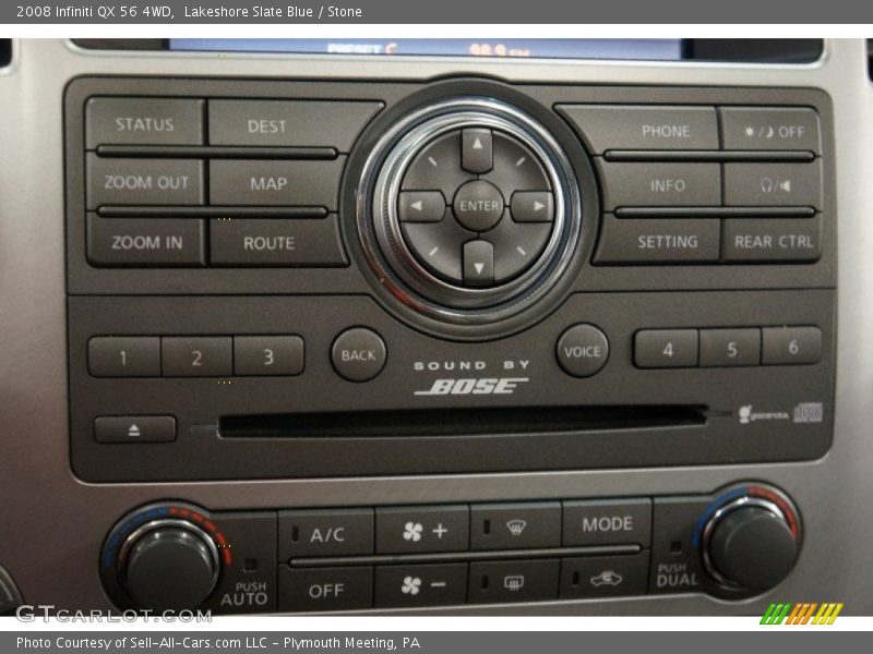 Lakeshore Slate Blue / Stone 2008 Infiniti QX 56 4WD