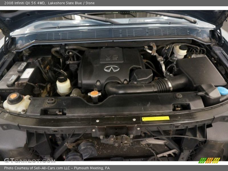 Lakeshore Slate Blue / Stone 2008 Infiniti QX 56 4WD