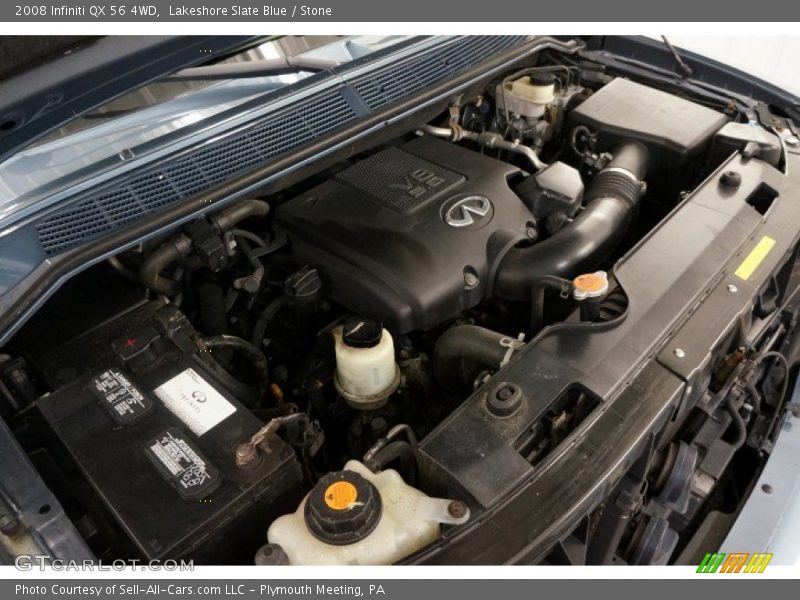 Lakeshore Slate Blue / Stone 2008 Infiniti QX 56 4WD