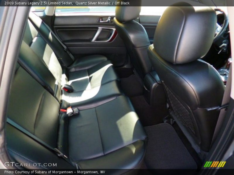 Quartz Silver Metallic / Off Black 2009 Subaru Legacy 2.5i Limited Sedan