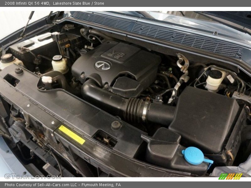 Lakeshore Slate Blue / Stone 2008 Infiniti QX 56 4WD