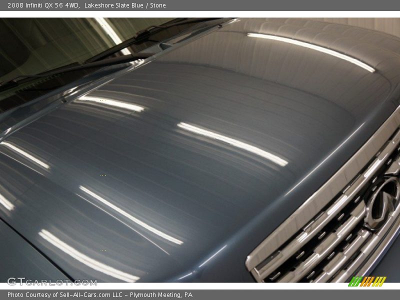 Lakeshore Slate Blue / Stone 2008 Infiniti QX 56 4WD
