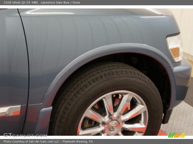 Lakeshore Slate Blue / Stone 2008 Infiniti QX 56 4WD