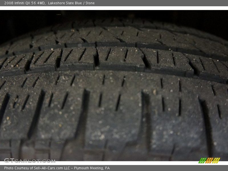 Lakeshore Slate Blue / Stone 2008 Infiniti QX 56 4WD