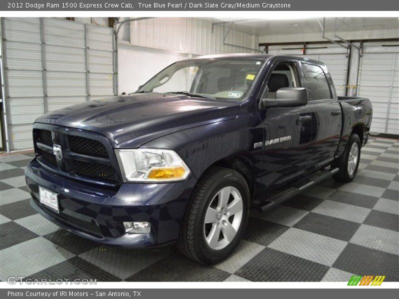 True Blue Pearl / Dark Slate Gray/Medium Graystone 2012 Dodge Ram 1500 Express Crew Cab
