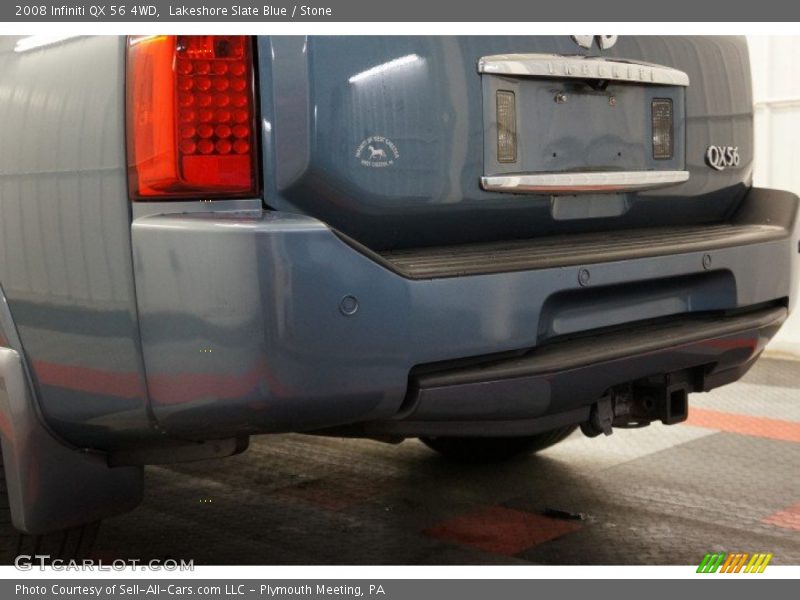 Lakeshore Slate Blue / Stone 2008 Infiniti QX 56 4WD