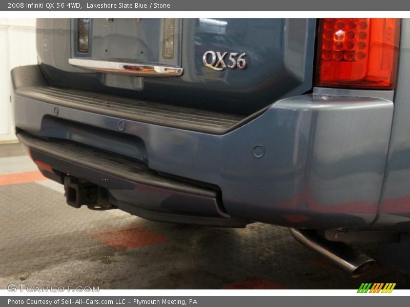 Lakeshore Slate Blue / Stone 2008 Infiniti QX 56 4WD