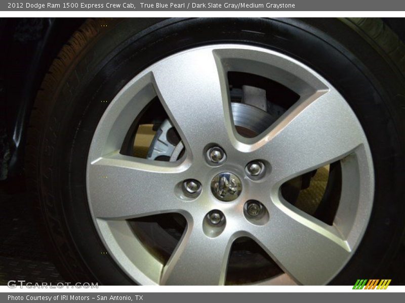 True Blue Pearl / Dark Slate Gray/Medium Graystone 2012 Dodge Ram 1500 Express Crew Cab