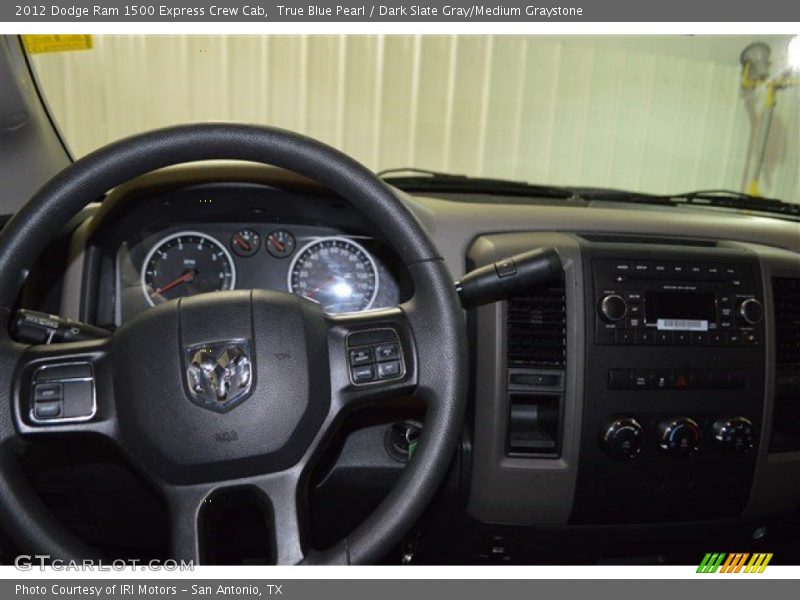True Blue Pearl / Dark Slate Gray/Medium Graystone 2012 Dodge Ram 1500 Express Crew Cab