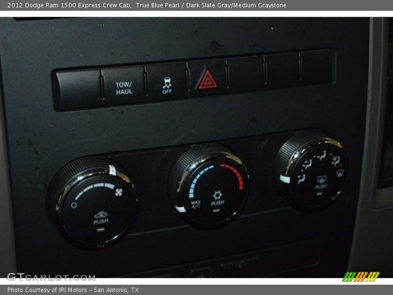 True Blue Pearl / Dark Slate Gray/Medium Graystone 2012 Dodge Ram 1500 Express Crew Cab