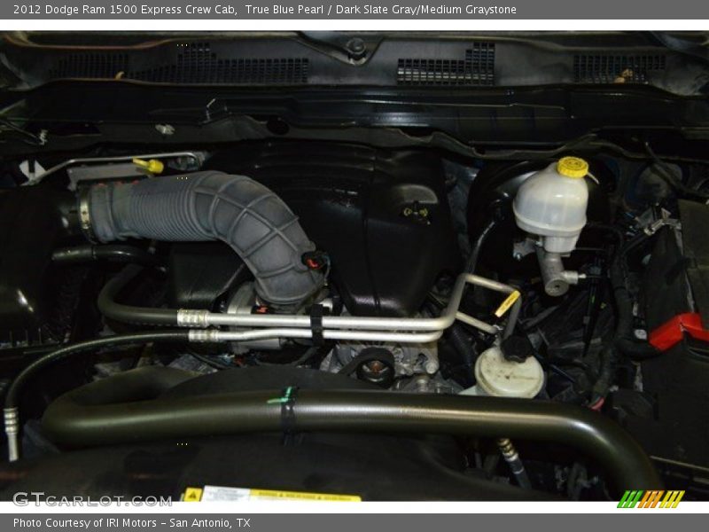True Blue Pearl / Dark Slate Gray/Medium Graystone 2012 Dodge Ram 1500 Express Crew Cab