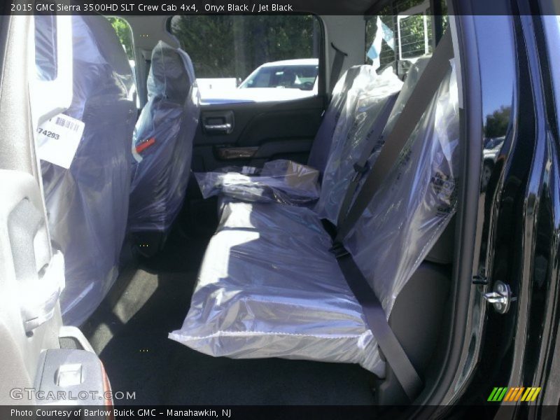 Onyx Black / Jet Black 2015 GMC Sierra 3500HD SLT Crew Cab 4x4