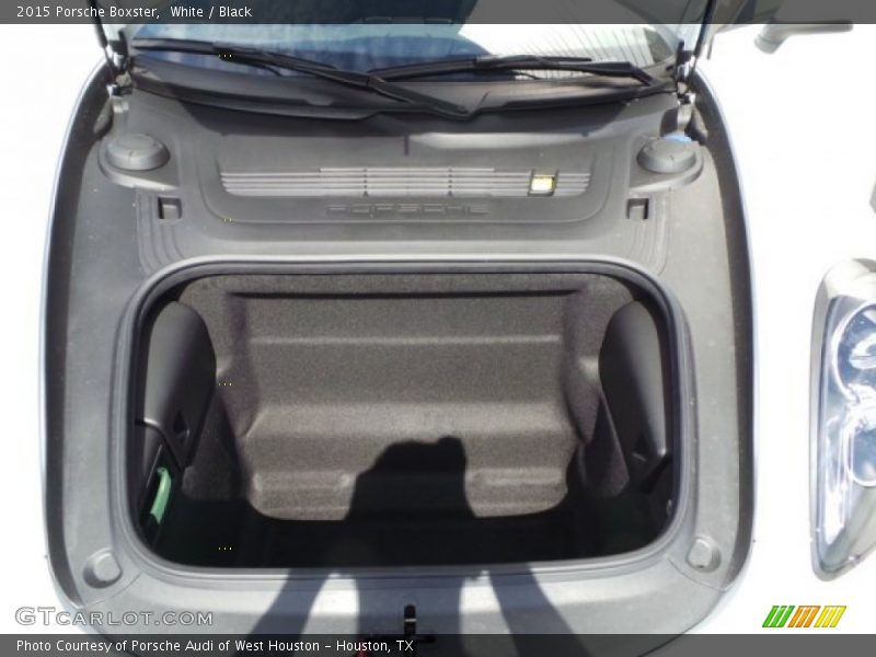  2015 Boxster  Trunk