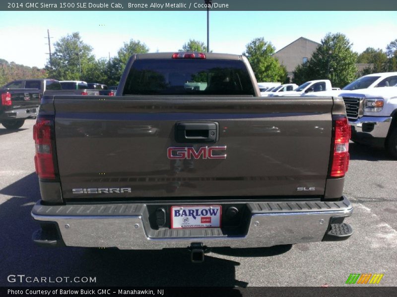 Bronze Alloy Metallic / Cocoa/Dune 2014 GMC Sierra 1500 SLE Double Cab