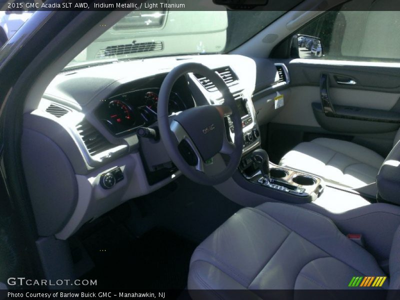 Iridium Metallic / Light Titanium 2015 GMC Acadia SLT AWD