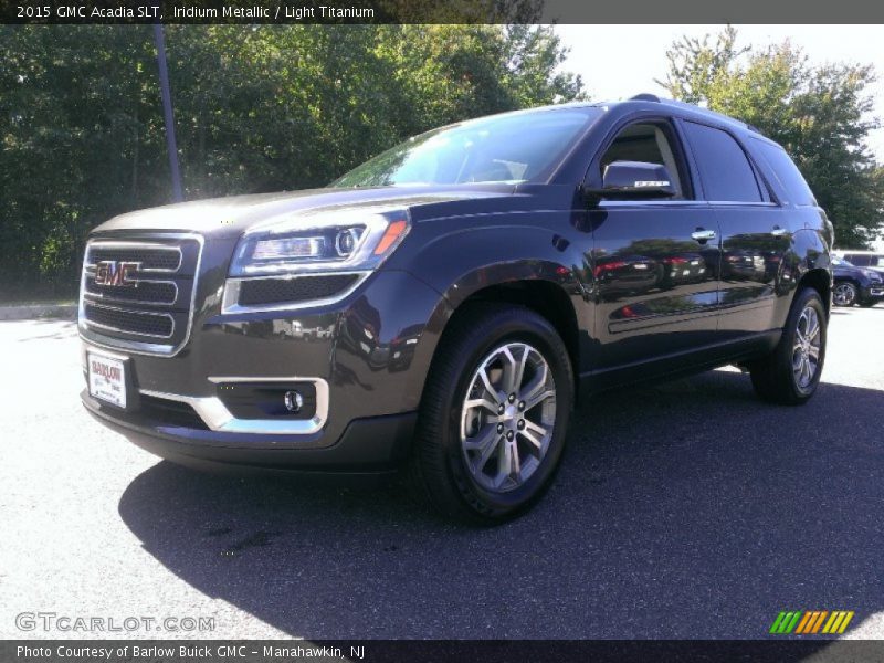 Iridium Metallic / Light Titanium 2015 GMC Acadia SLT